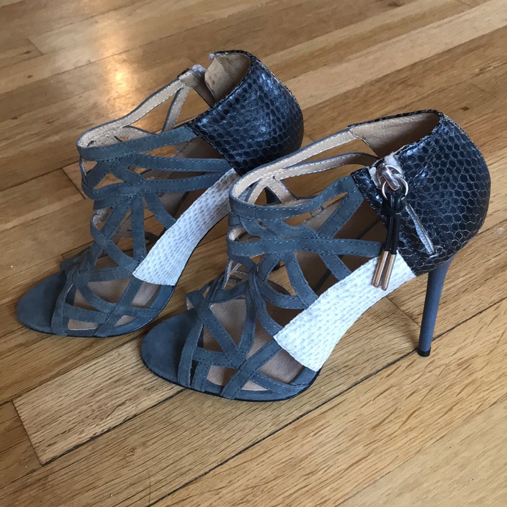 L.A.M.B. Cage Heels
